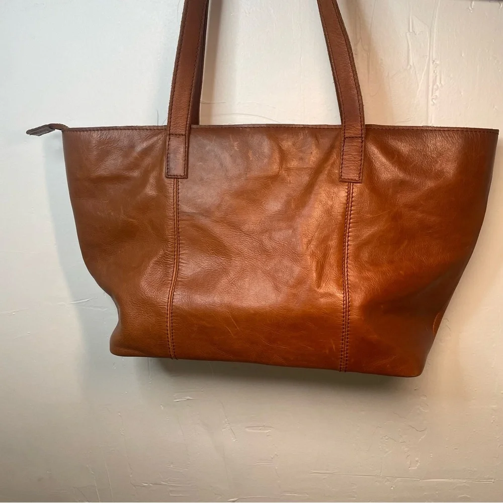 Civil Alchemy St. Louis Classic Leather Tote Bag​